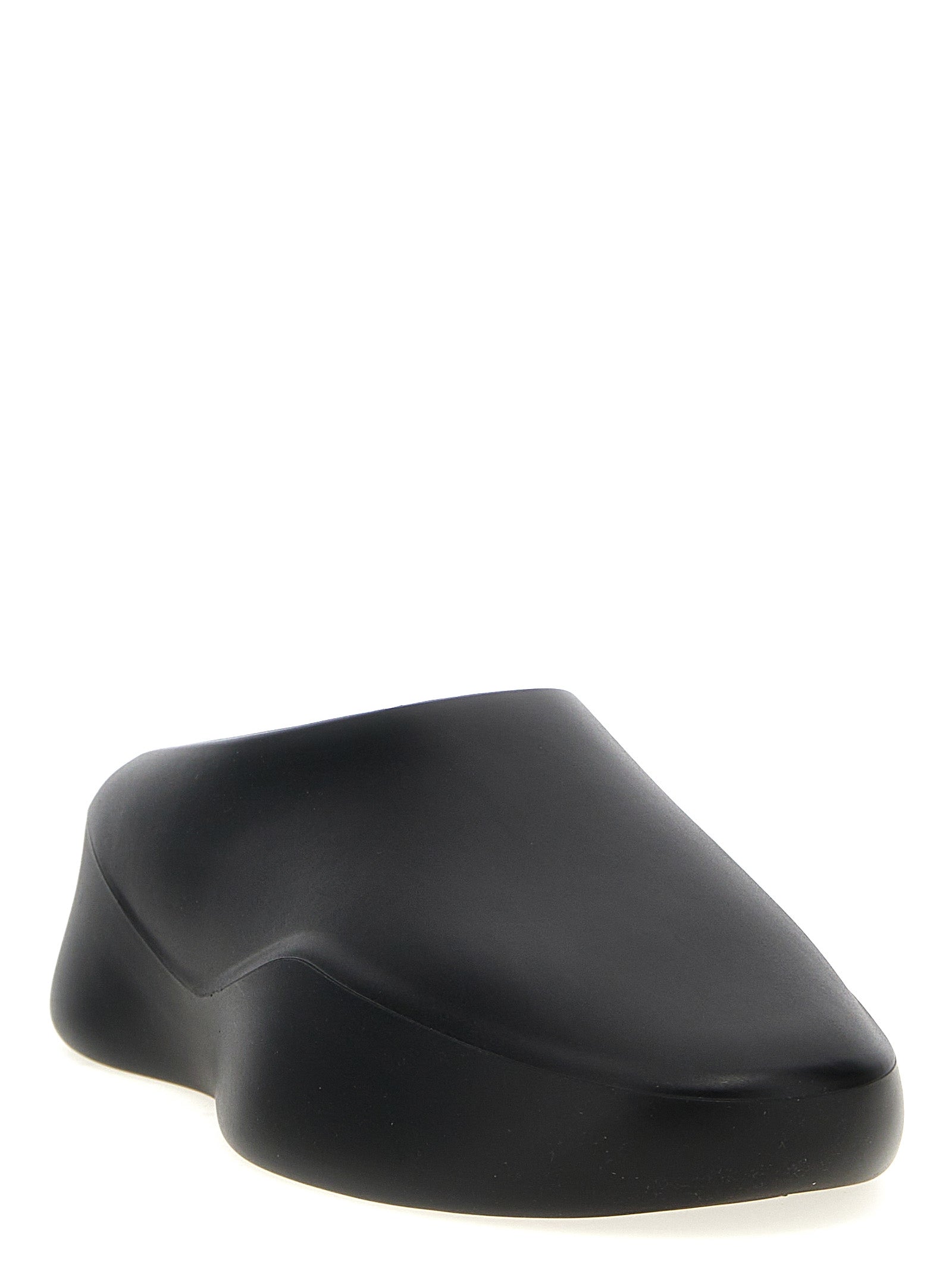 Black Rubber Clogs