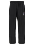 Black Wool Casual Pants