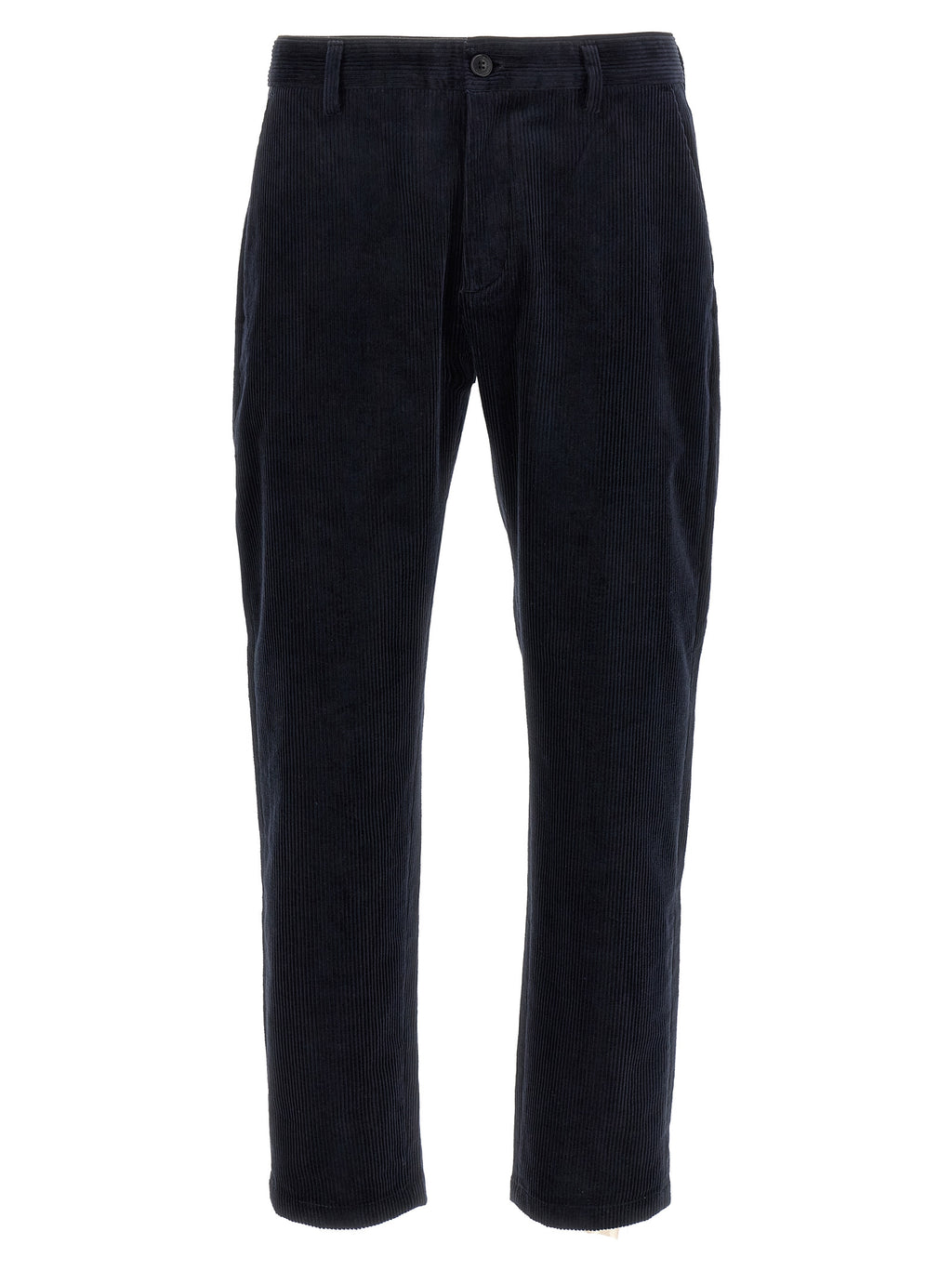 Blue Cotton Chino Pants