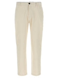 White Cotton Chino Pants