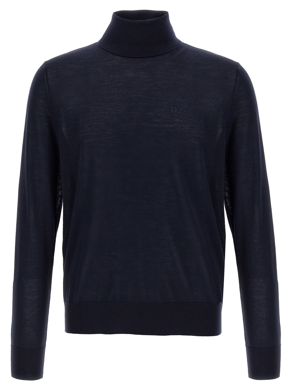Blue Virgin Wool Cardigan