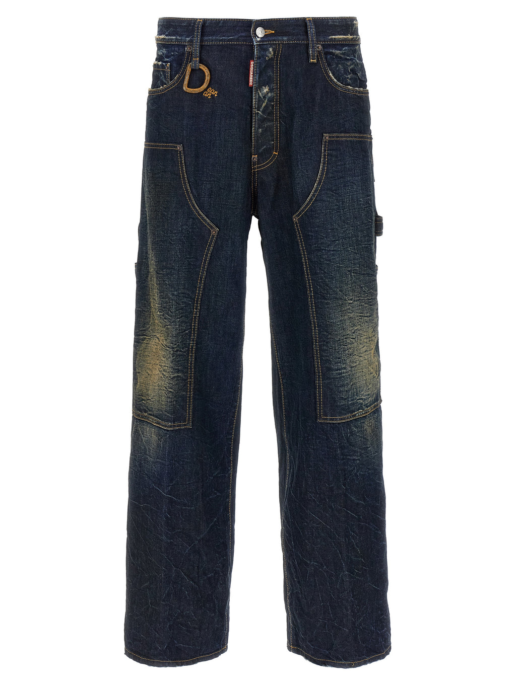 Blue Cotton Jeans Denim
