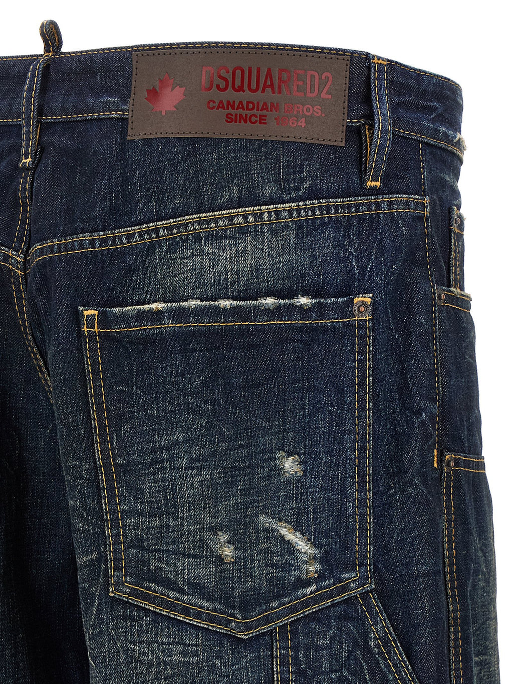 Blue Cotton Jeans Denim