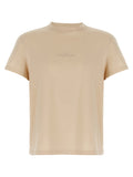 Beige Cotton T-Shirt