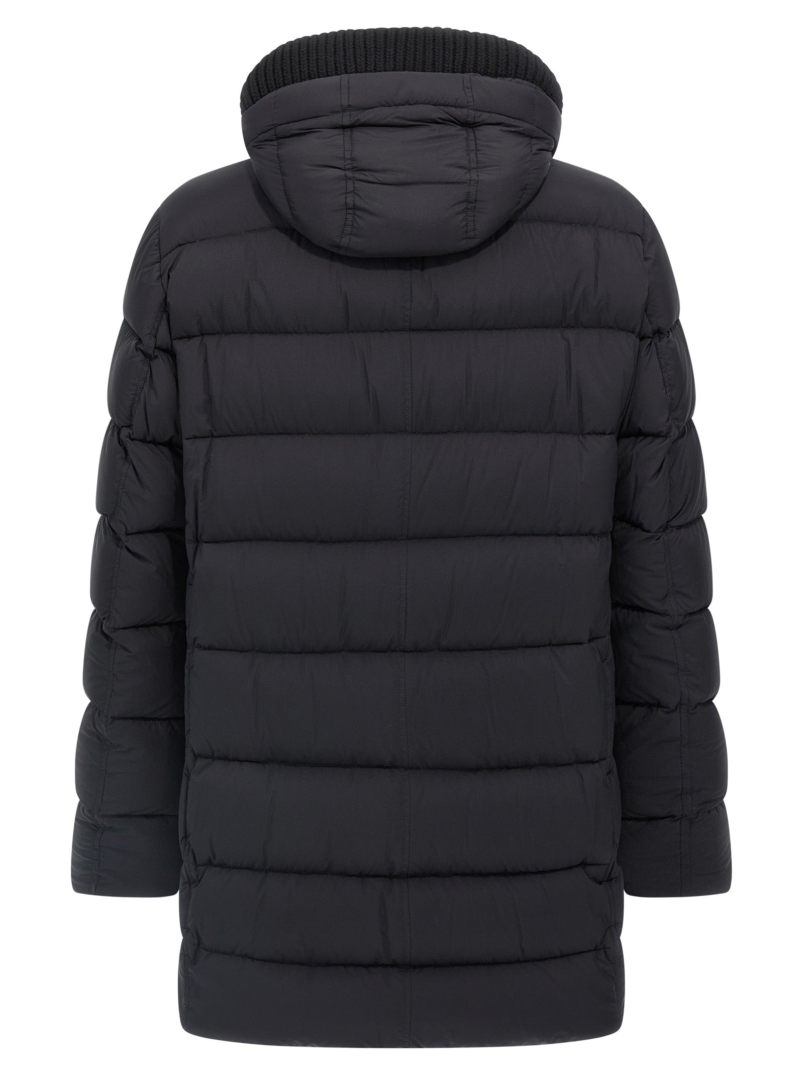 Black Polyamide Coat