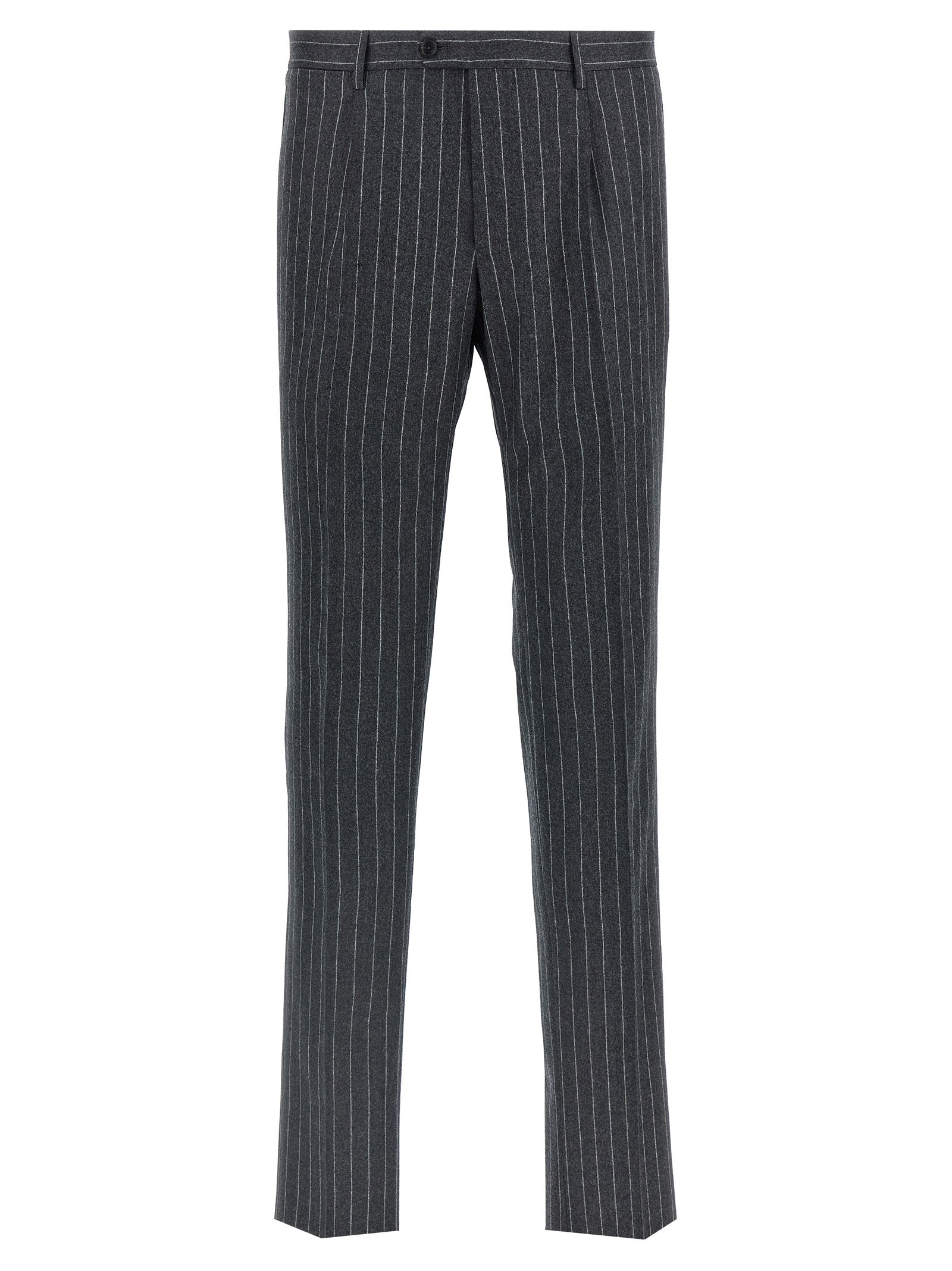 Gray Virgin Wool Two-Piece Suit
