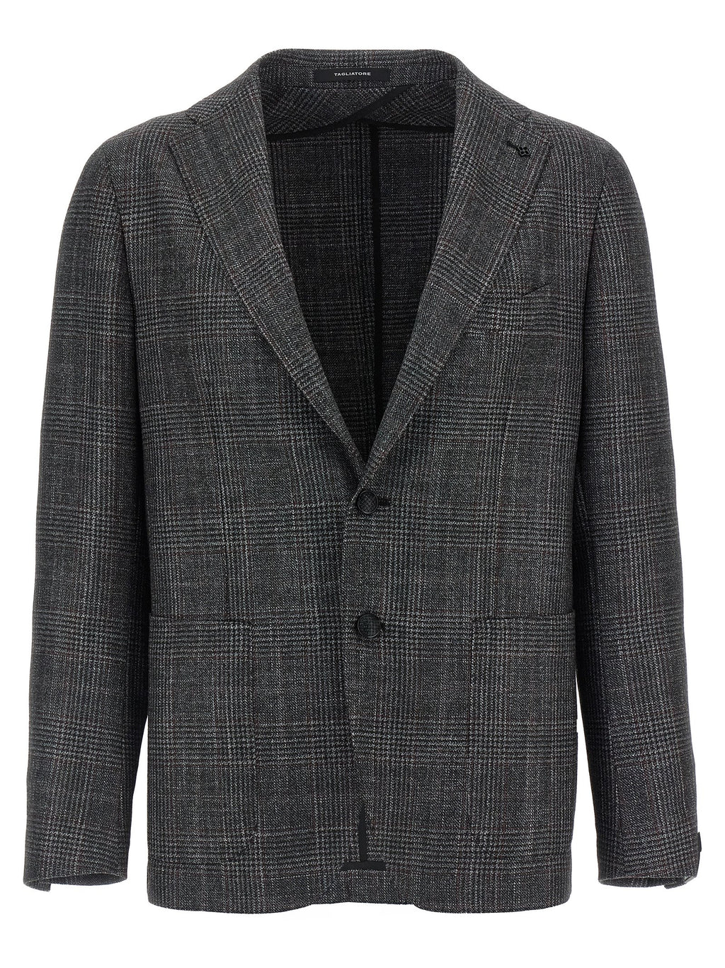 Gray Virgin Wool Blazer