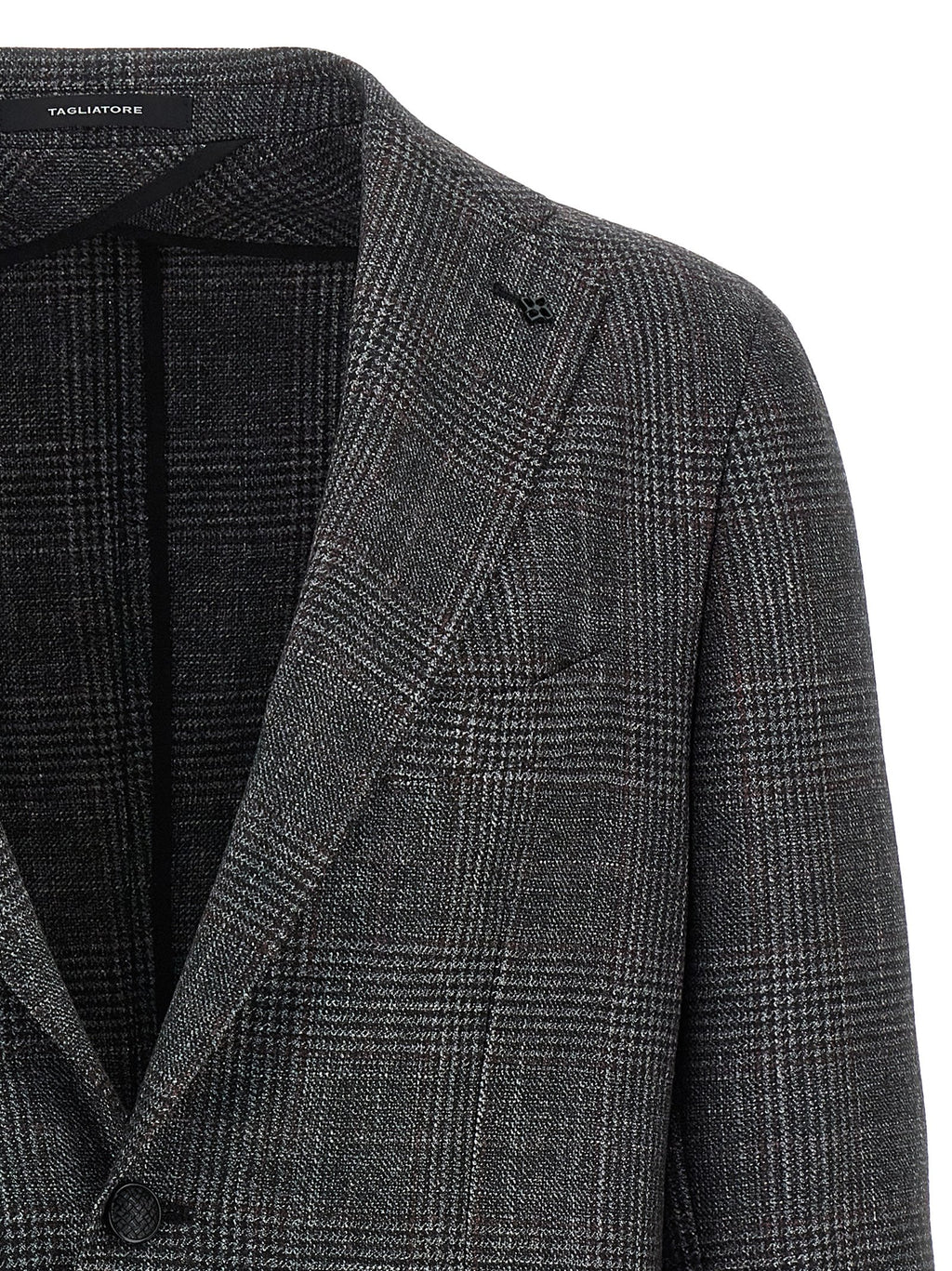 Gray Virgin Wool Blazer