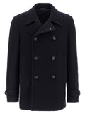Blue Wool Coat