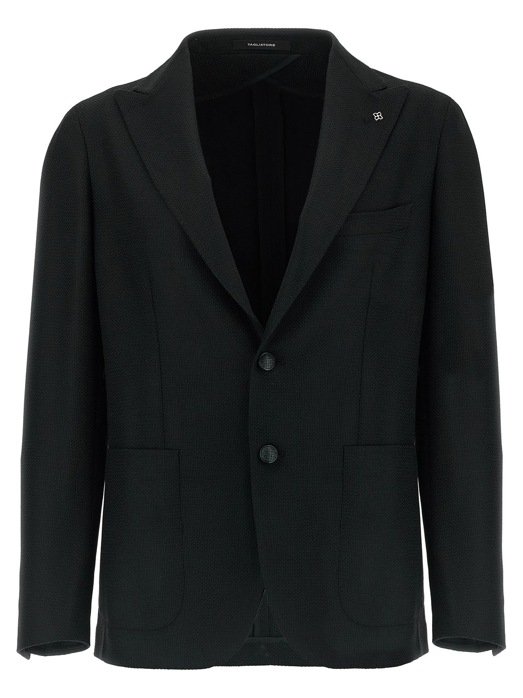 Black Virgin Wool Blazer