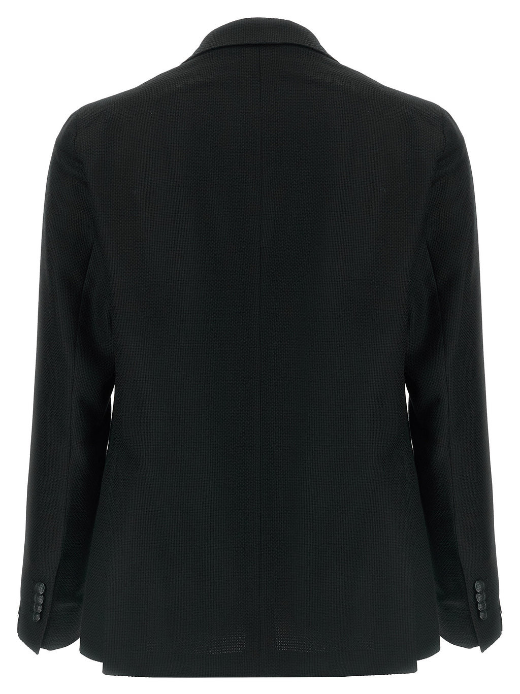 Black Virgin Wool Blazer