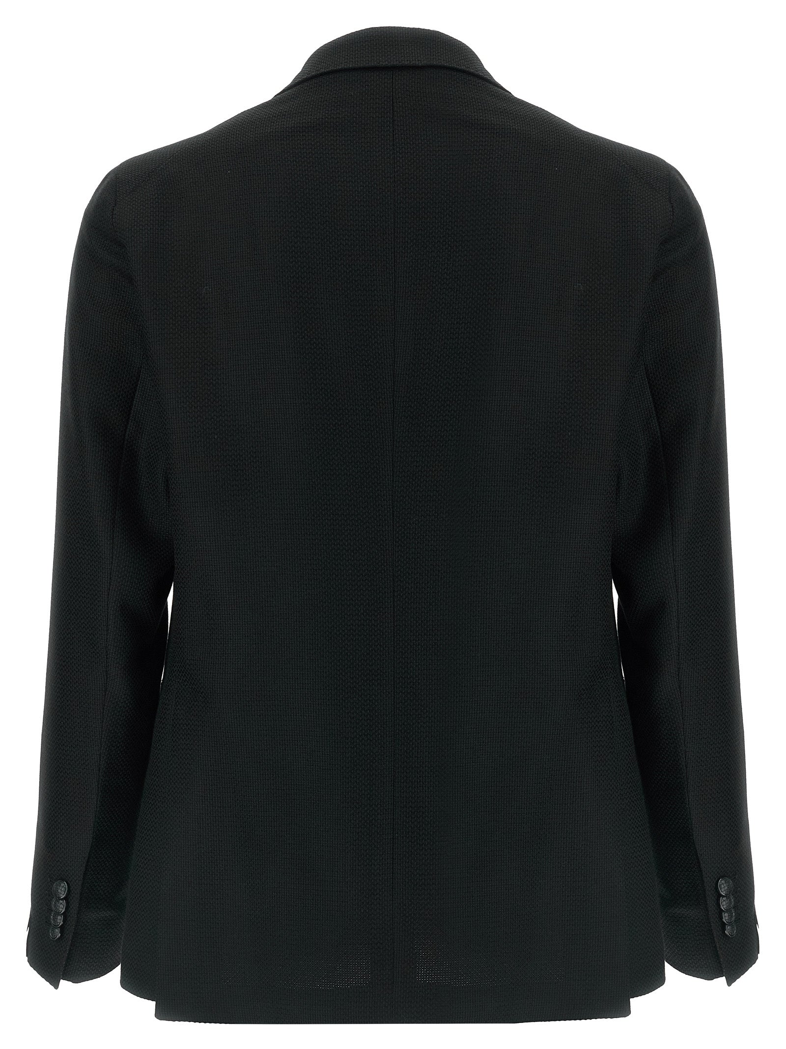 Black Virgin Wool Blazer