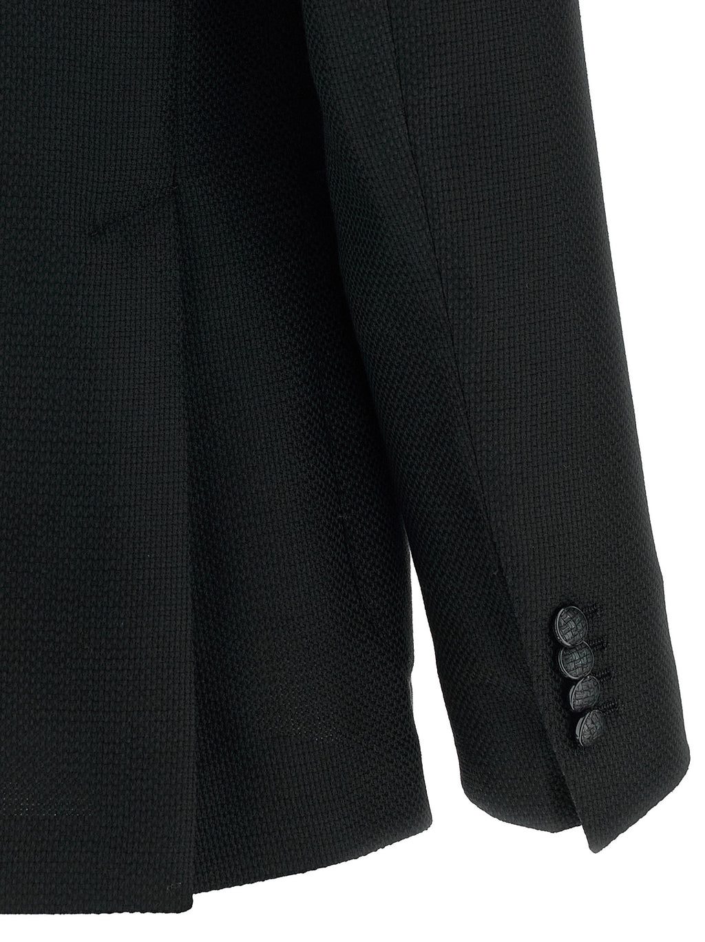 Black Virgin Wool Blazer
