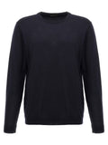 Blue Merino Wool Cardigan