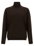 Brown Merino Wool Cardigan