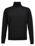 Gray Merino Wool Cardigan