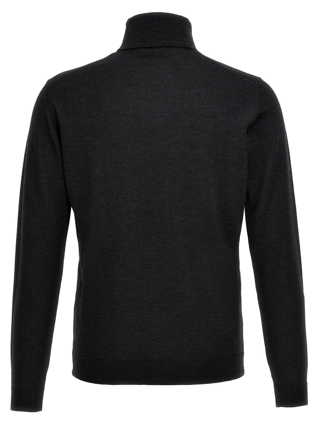 Gray Merino Wool Cardigan