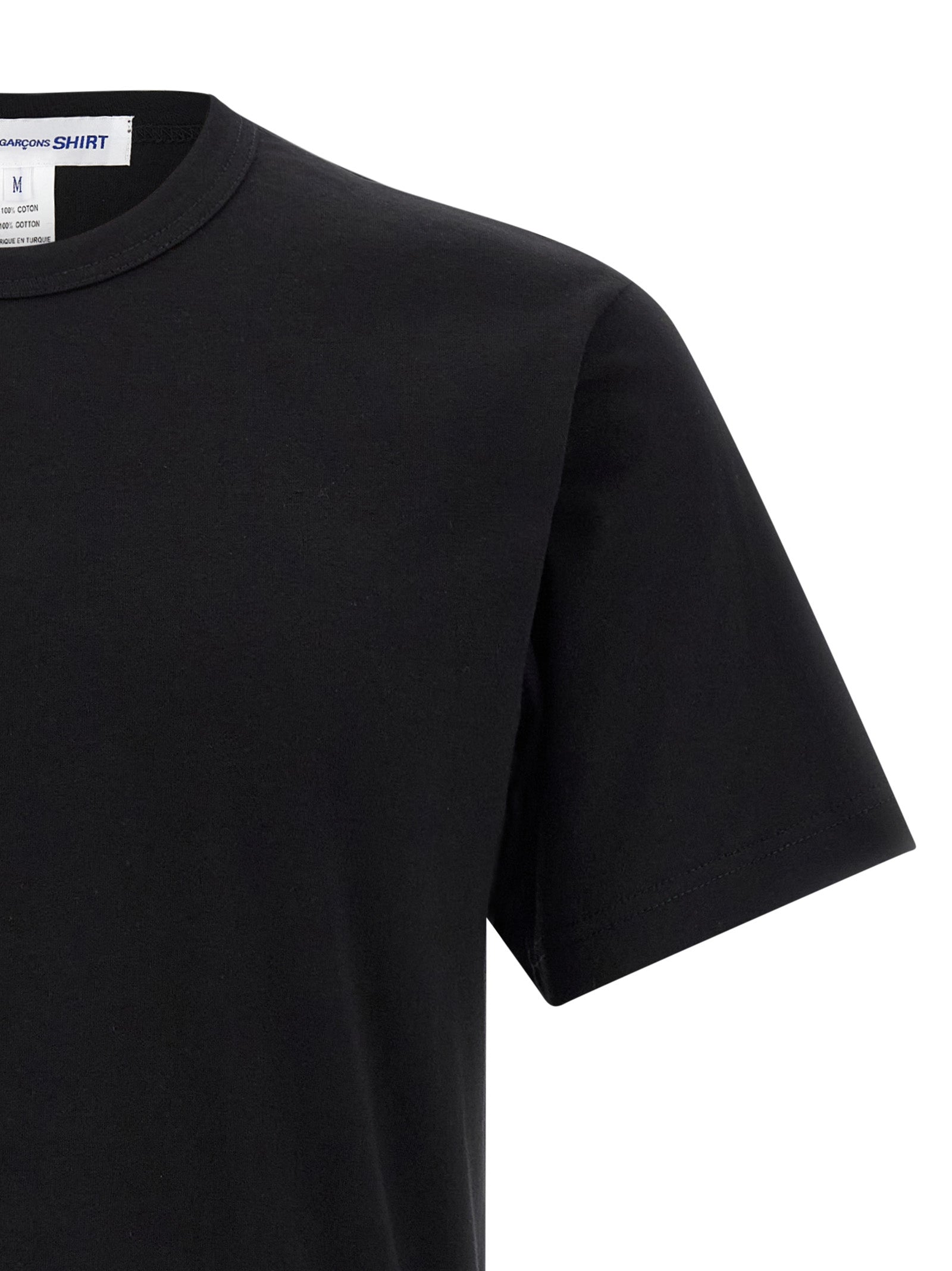 Black Cotton T-Shirt