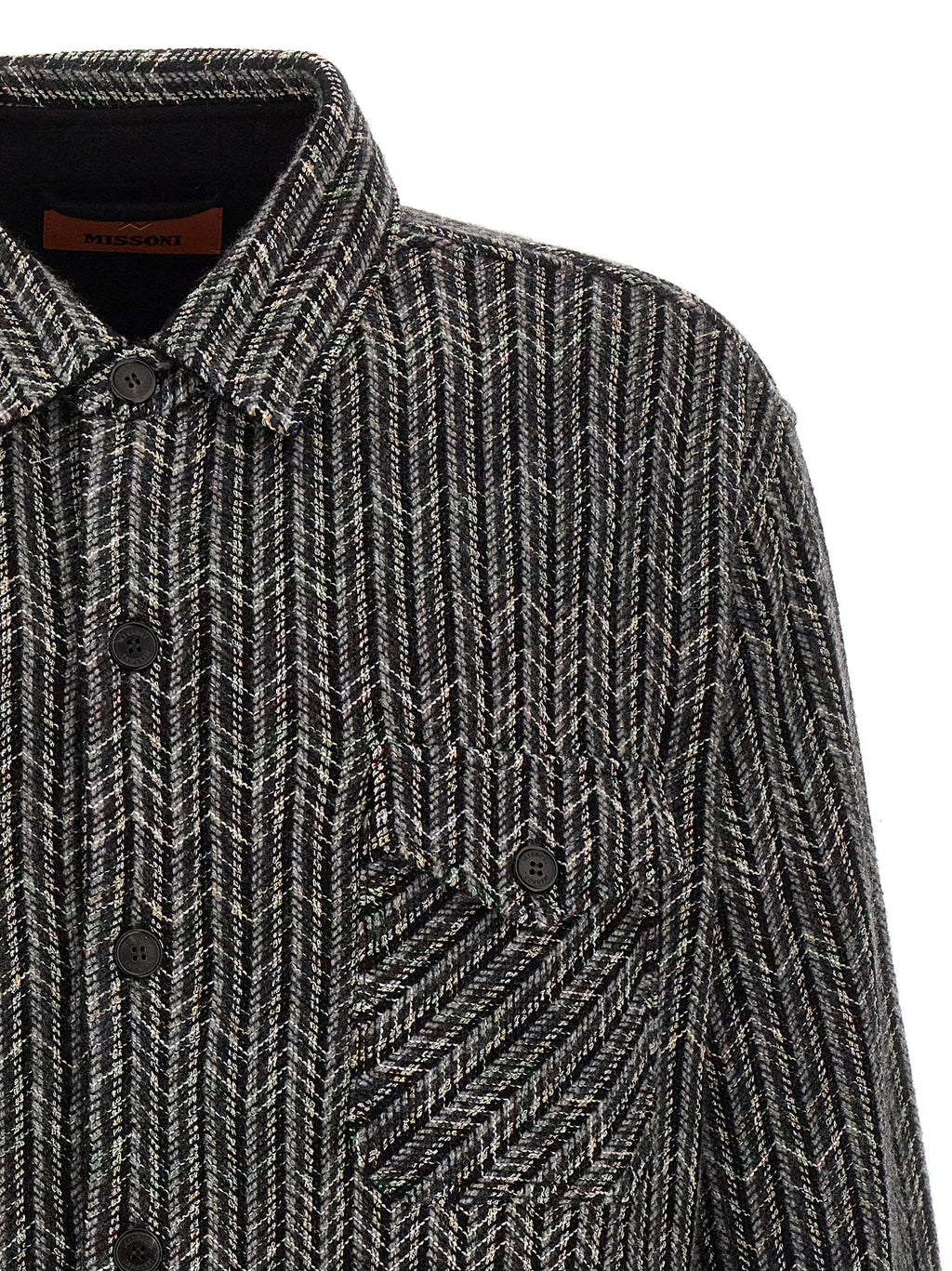 Gray Wool Blouse