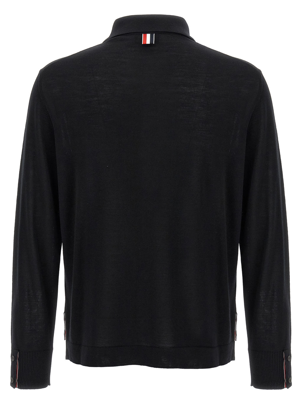 Black Virgin Wool Cardigan