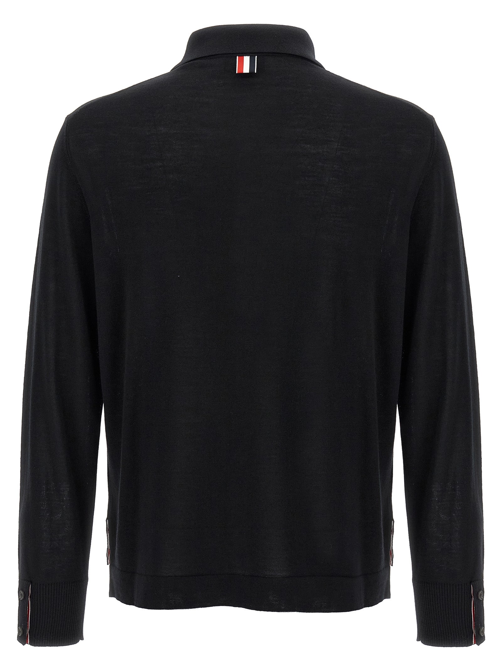 Black Virgin Wool Cardigan