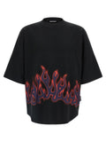 Black Cotton T-Shirt