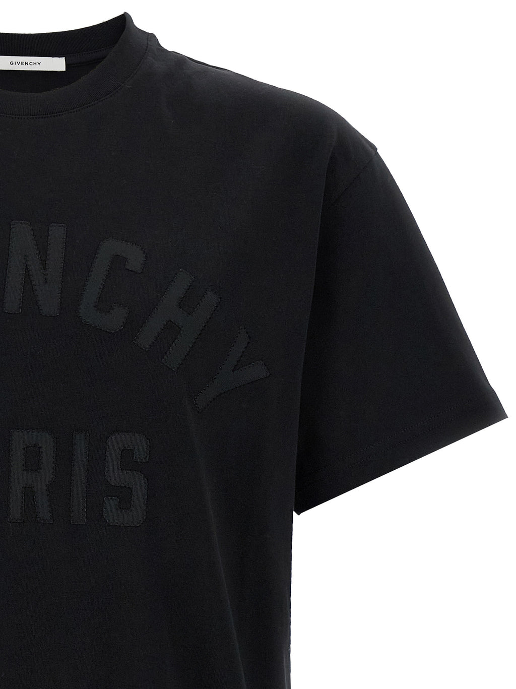 Black Cotton T-Shirt