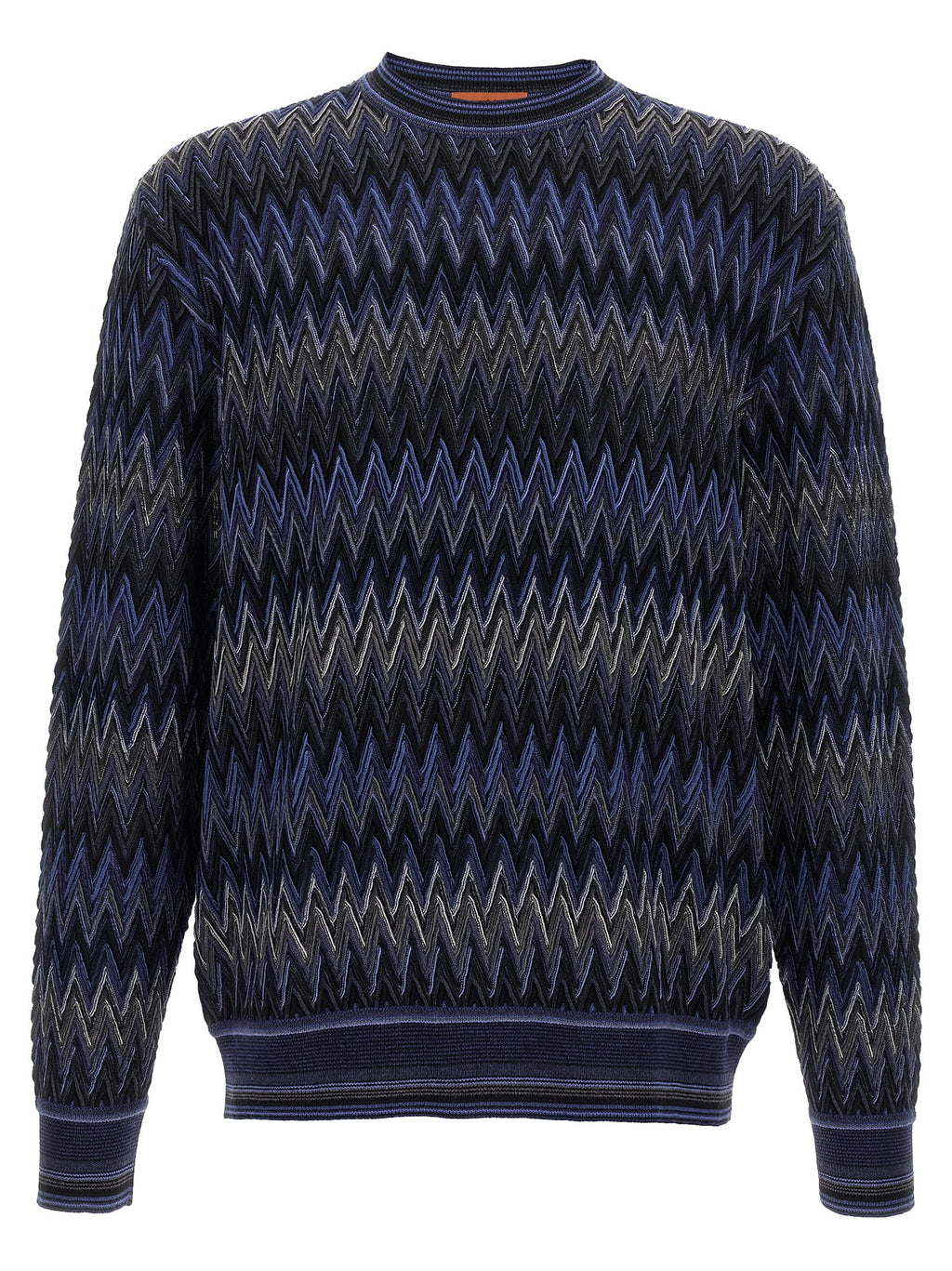Blue Wool Cardigan