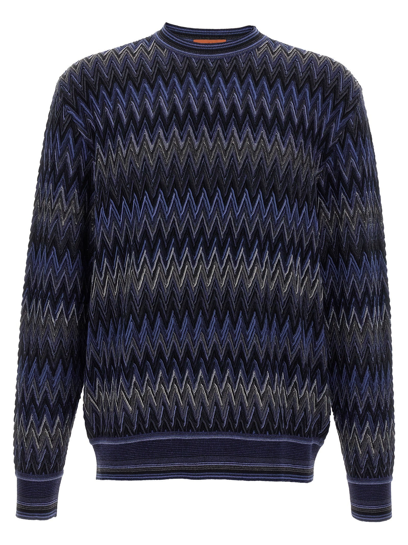 Blue Wool Cardigan