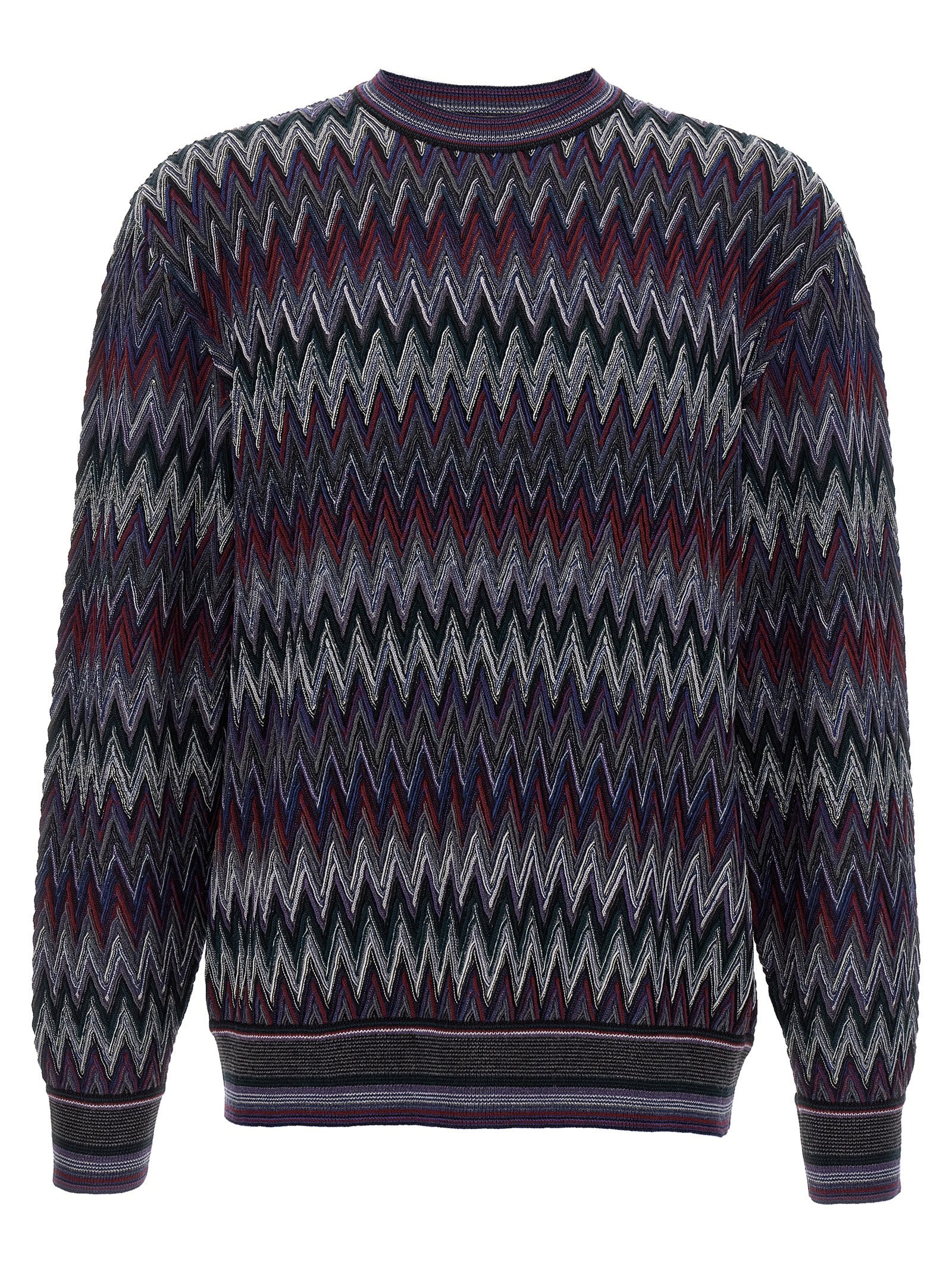 Blue Wool Cardigan