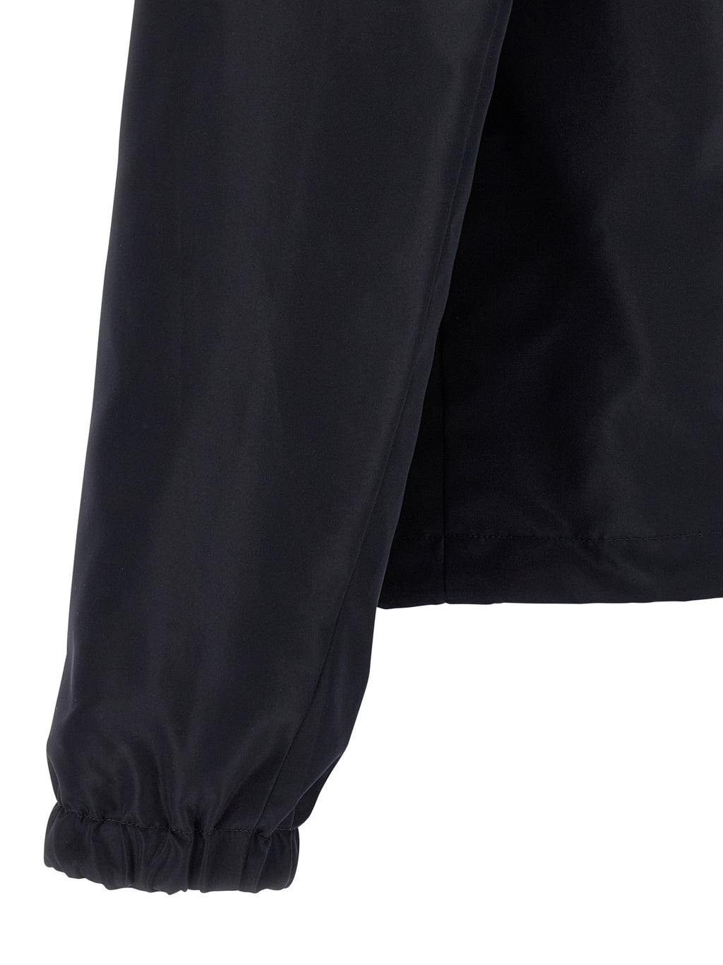Blue Polyester Shell Jacket