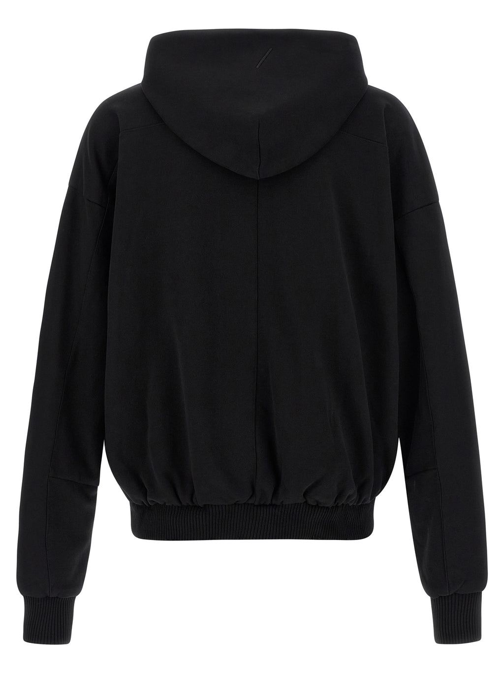 Black Cotton Sweatshirt