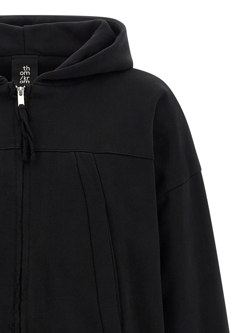 Black Cotton Sweatshirt