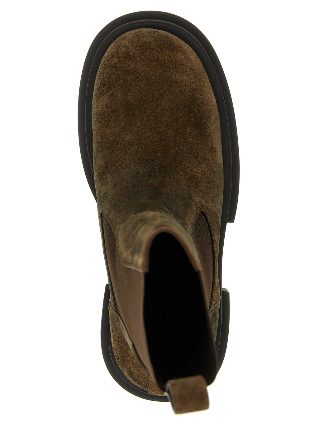 Brown Calfskin Ankle Boots