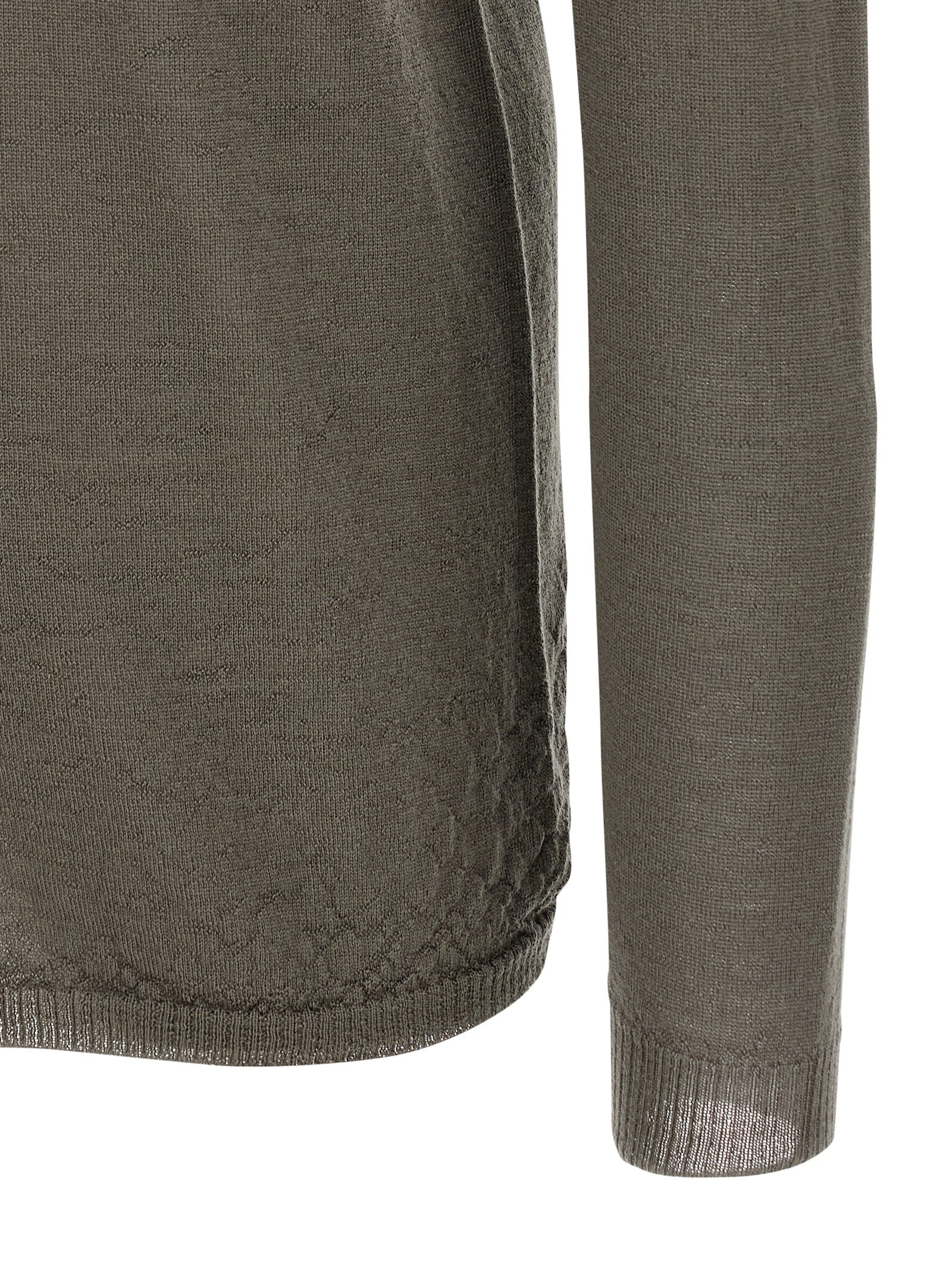 Gray Wool Cardigan