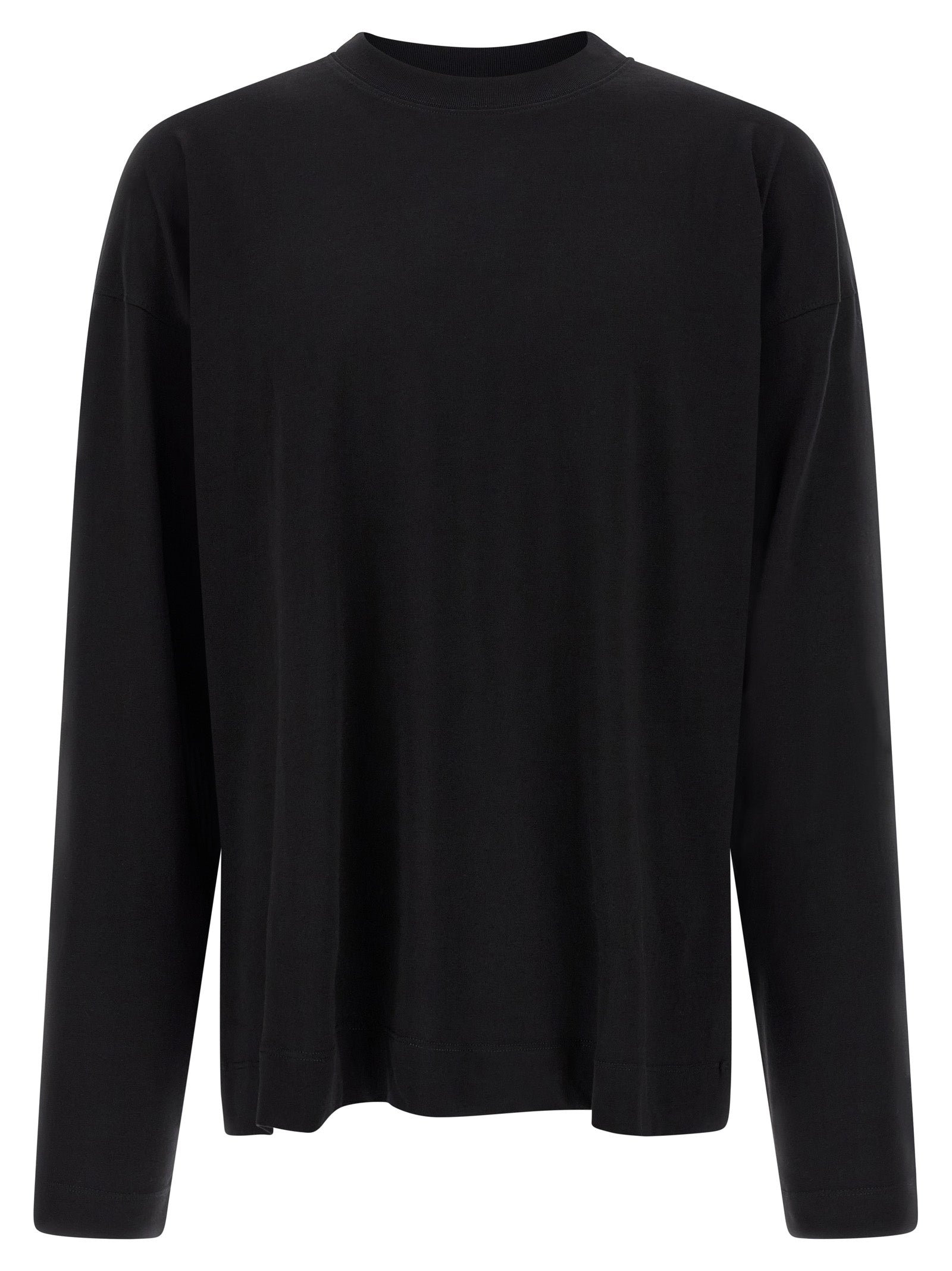 Black Cotton T-Shirt