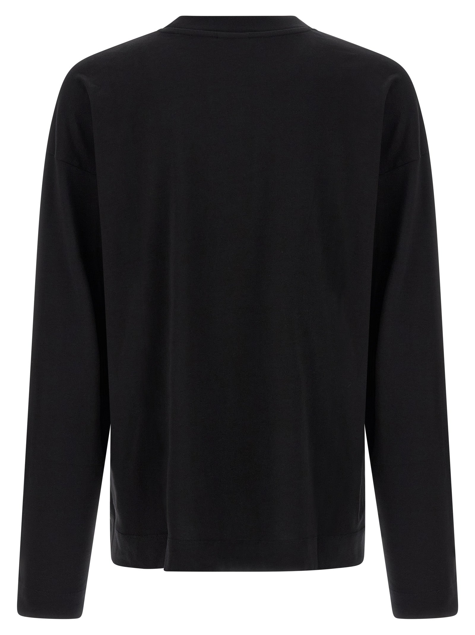 Black Cotton T-Shirt
