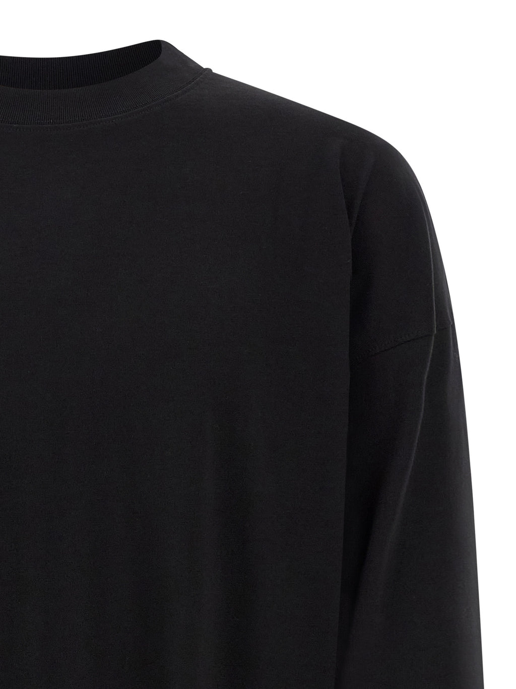 Black Cotton T-Shirt
