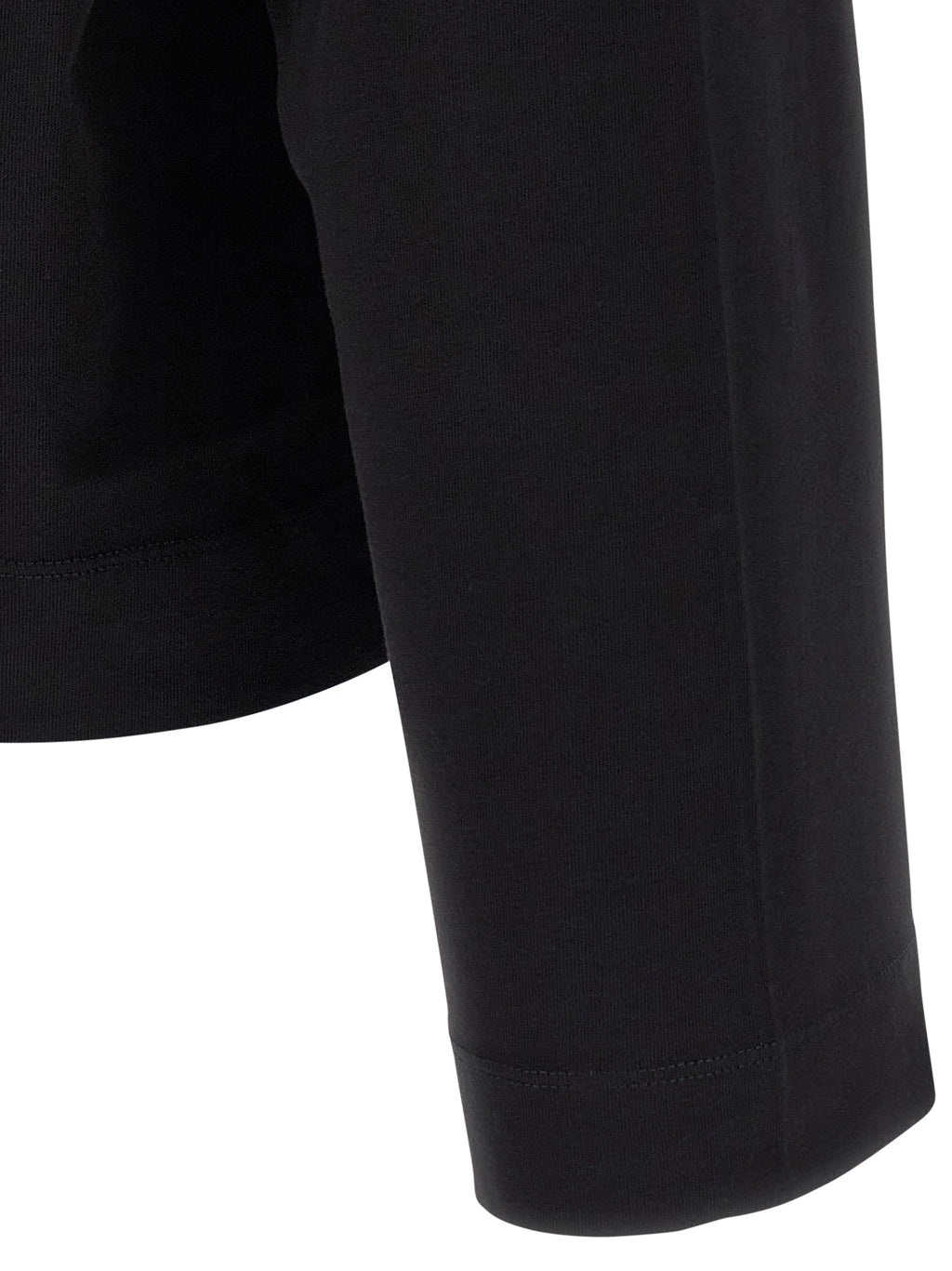 Black Cotton T-Shirt