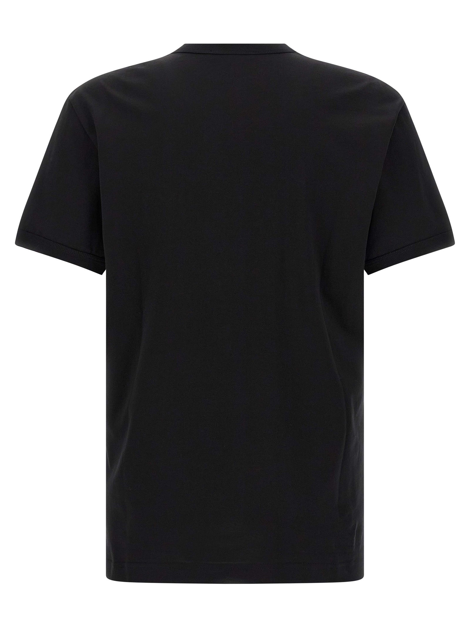 Black Cotton T-Shirt