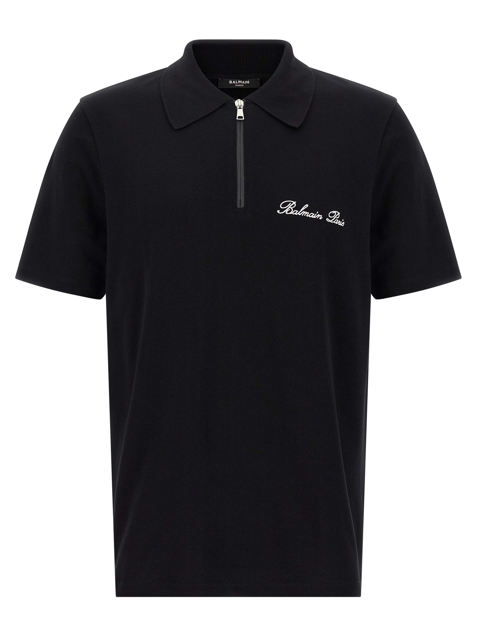 Bicolor Cotton Polo Shirt