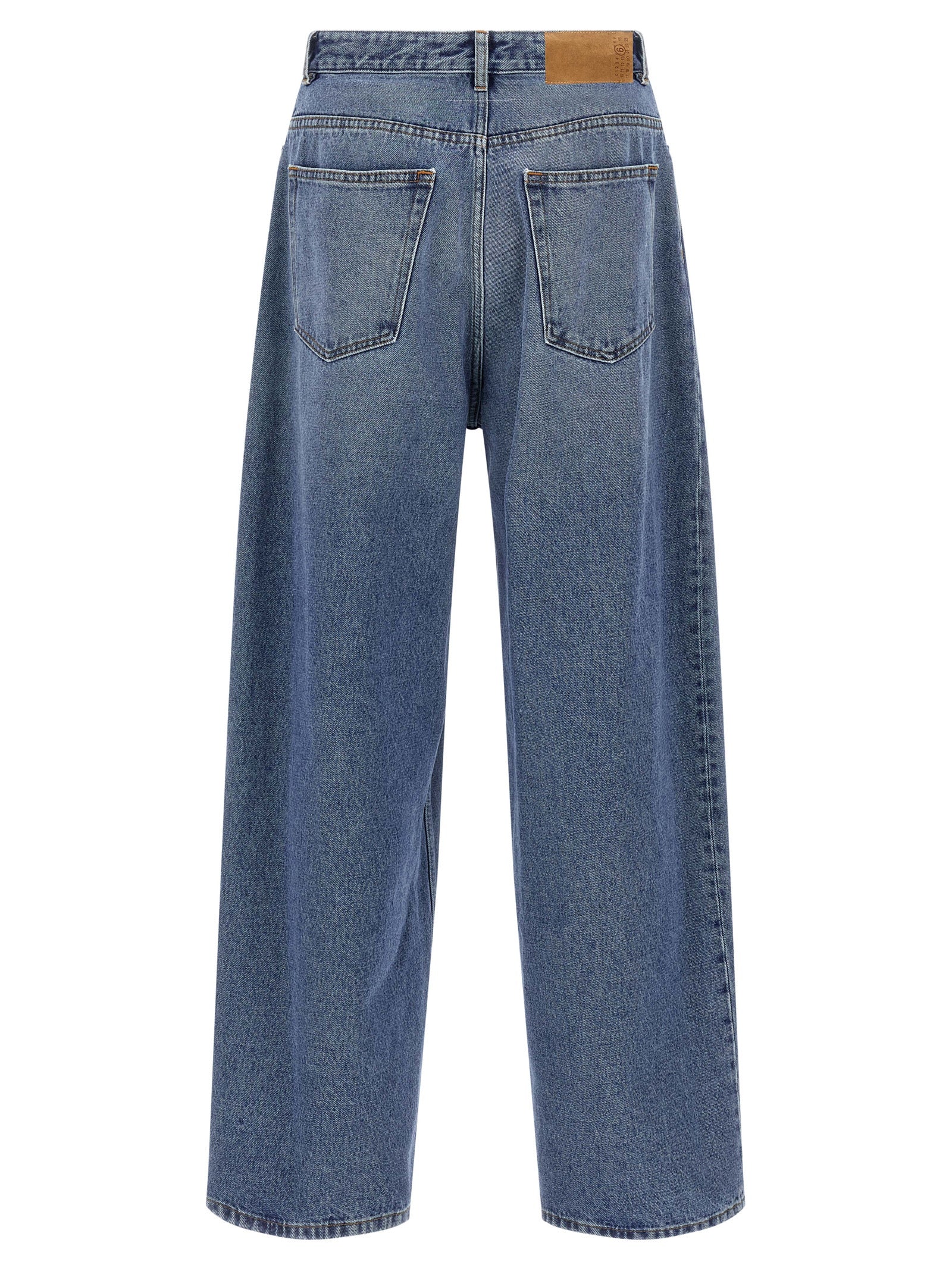 Blue Cotton Jeans Denim