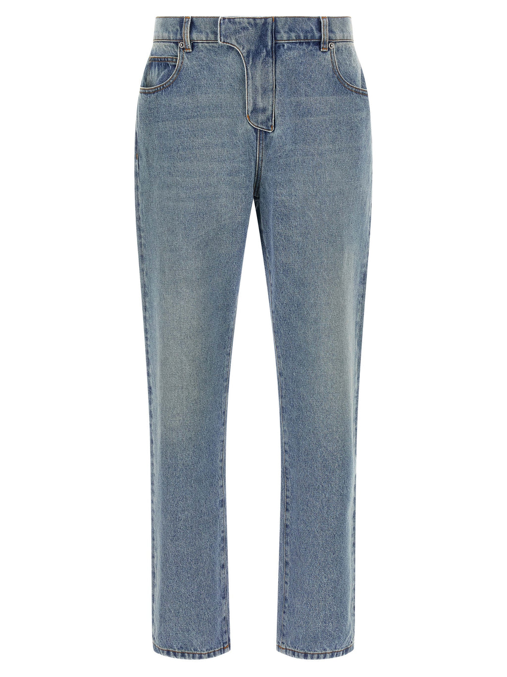 Blue Cotton Jeans Denim