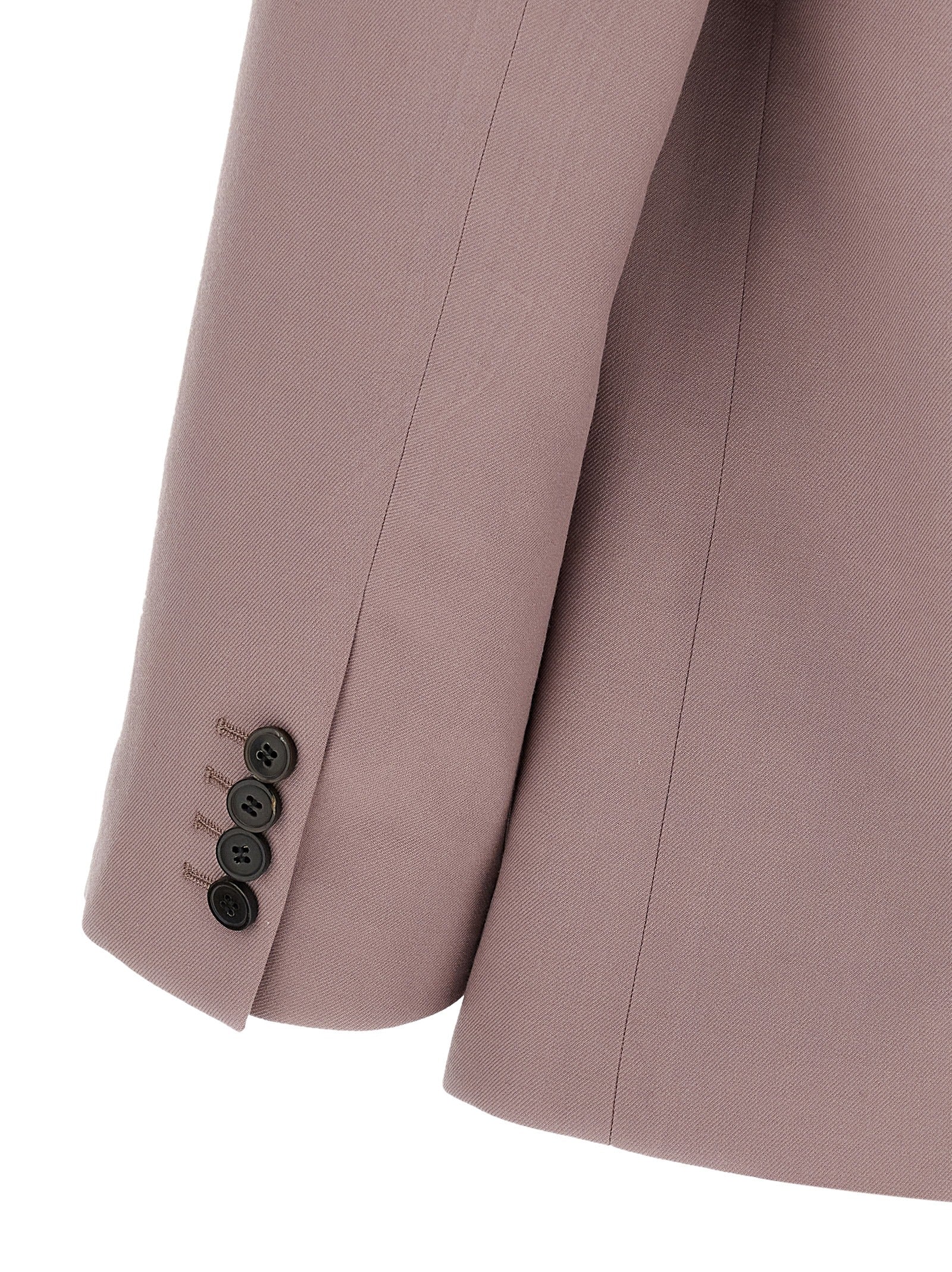 Purple Wool Blazer