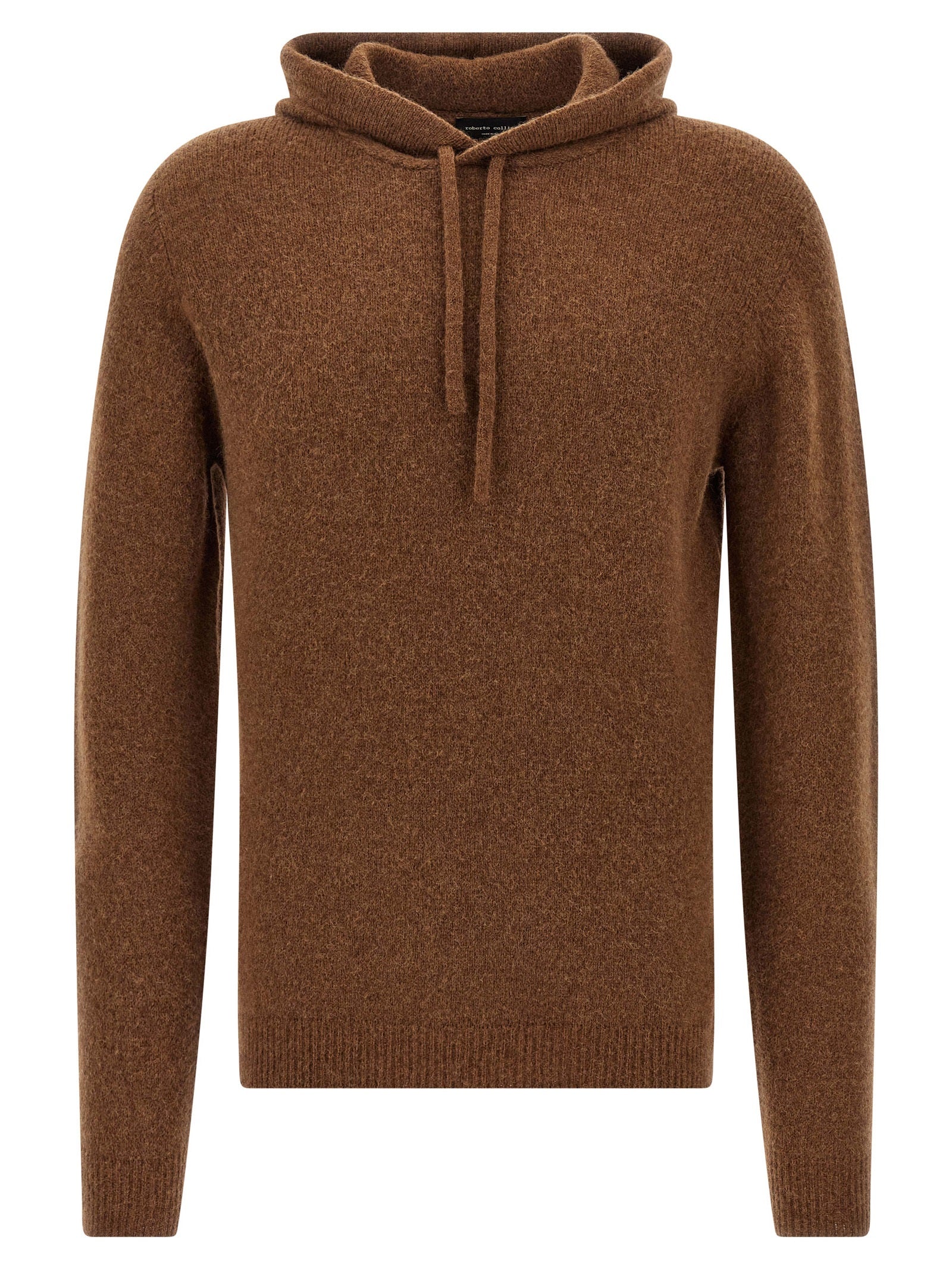 Brown Virgin Wool Cardigan