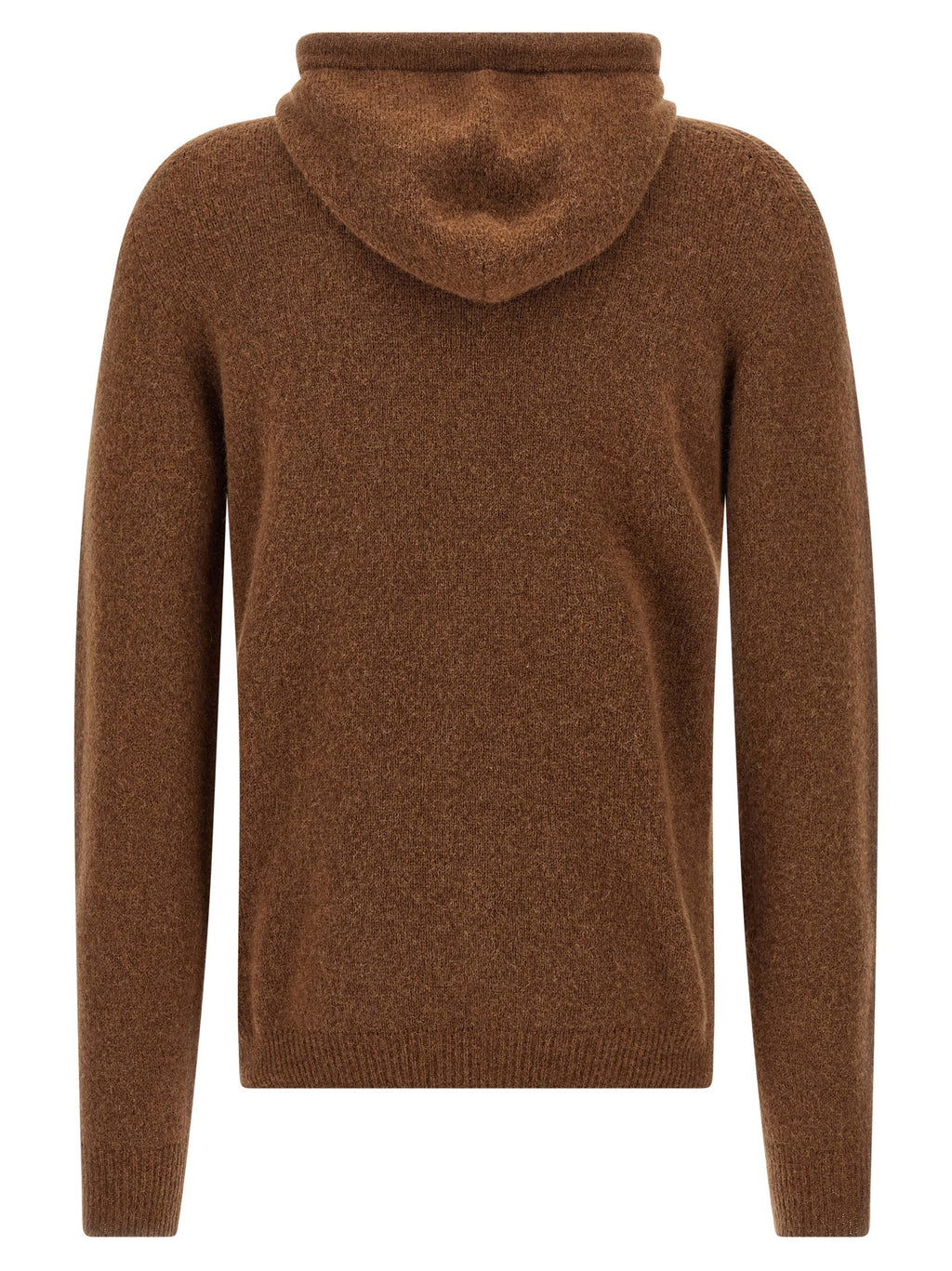 Brown Virgin Wool Cardigan