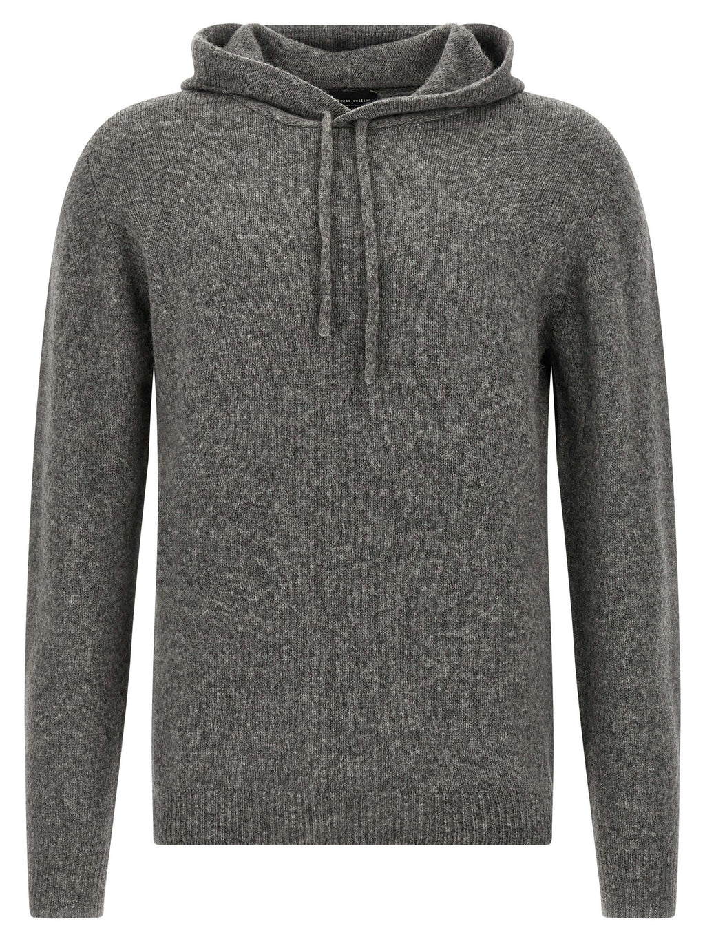 Gray Virgin Wool Cardigan