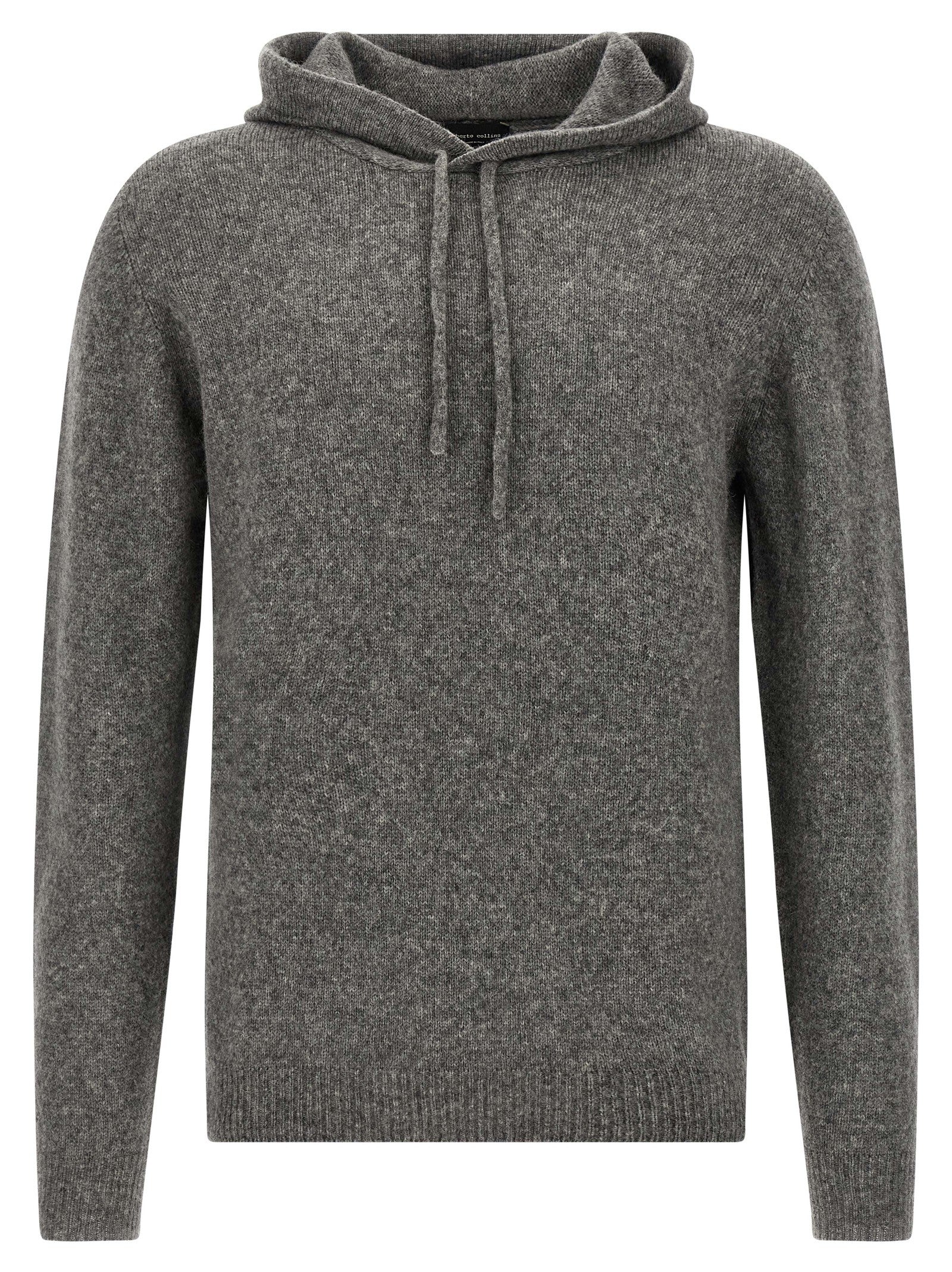 Gray Virgin Wool Cardigan
