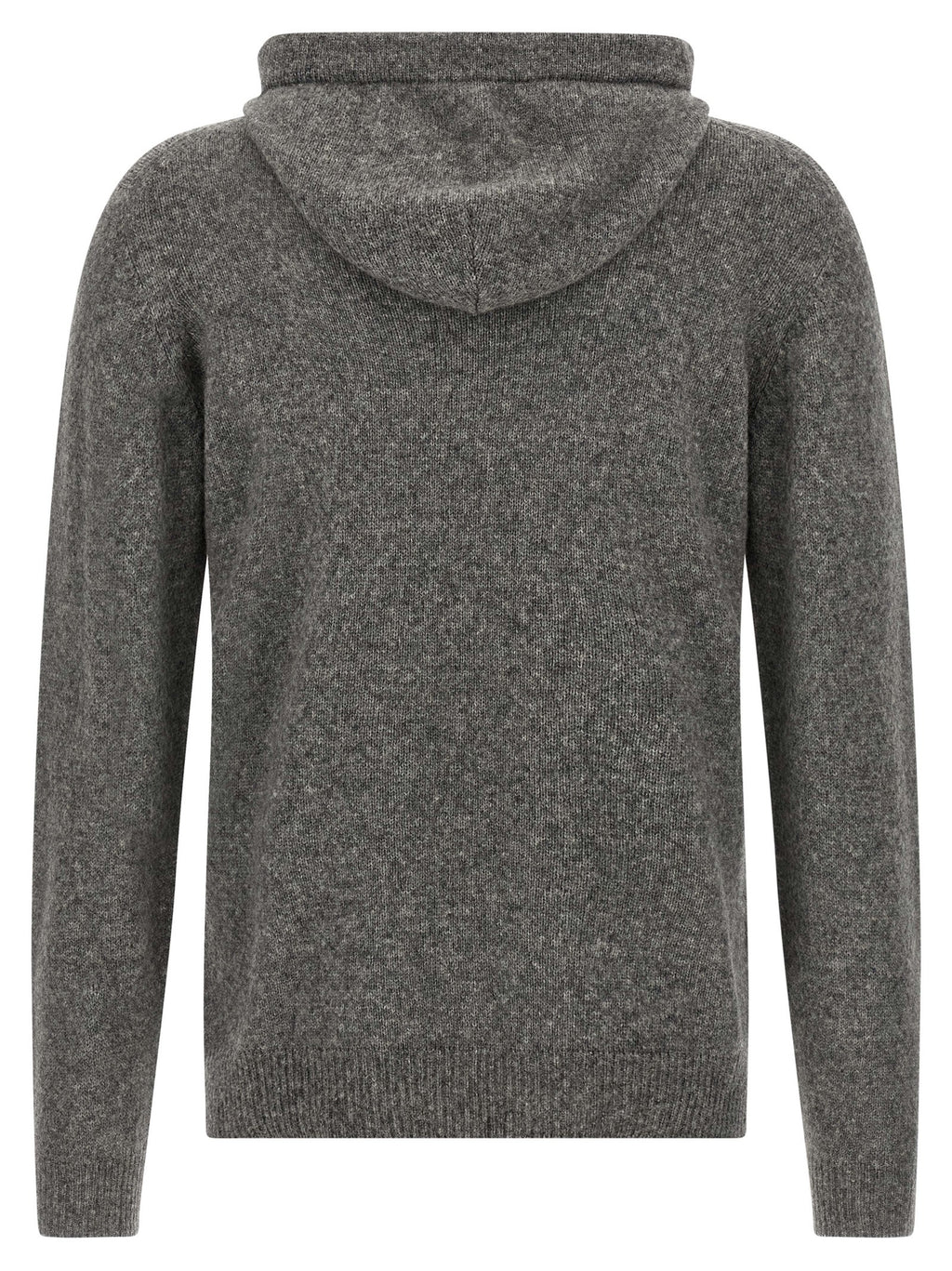 Gray Virgin Wool Cardigan