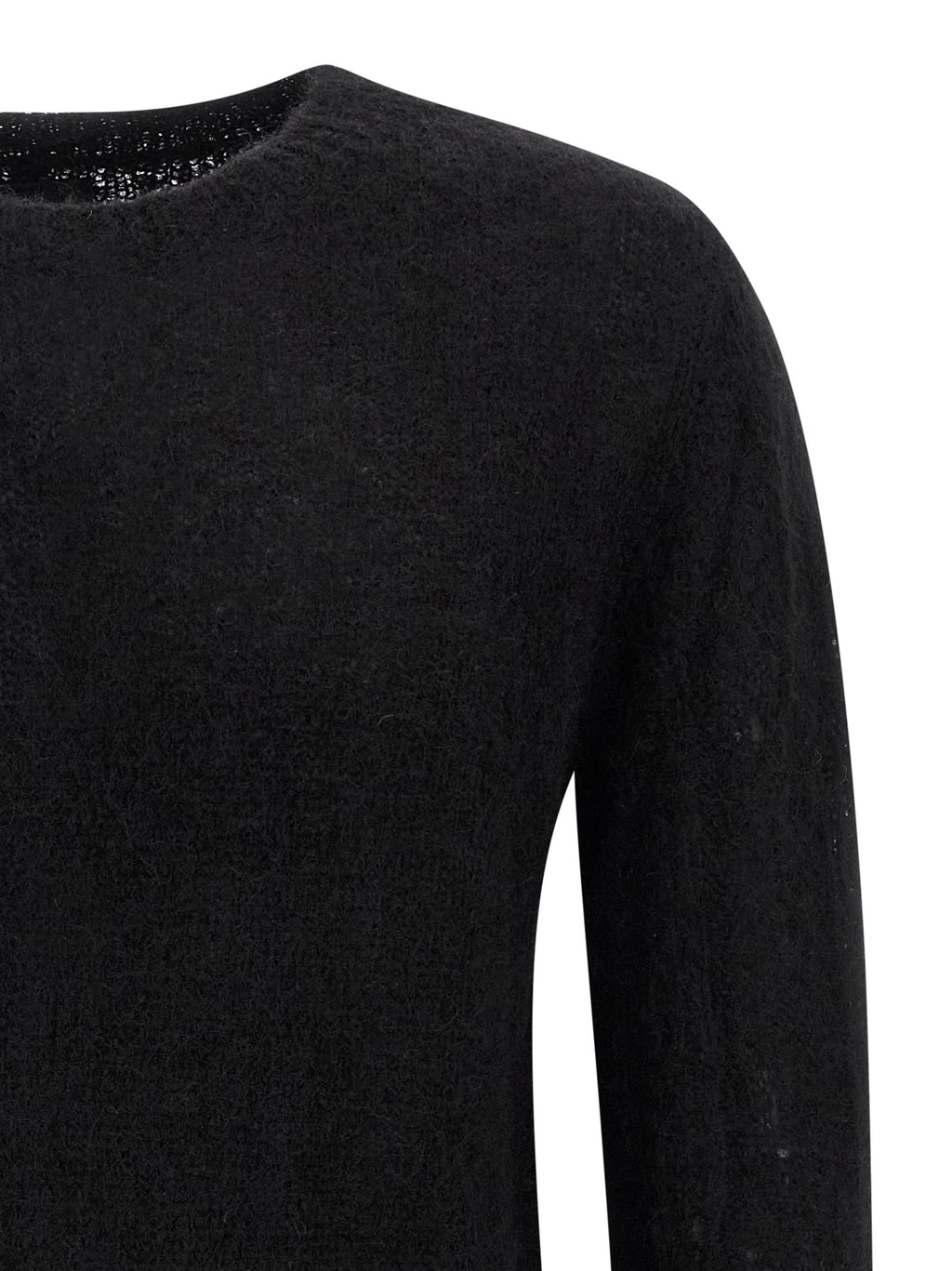 Black Wool Cardigan